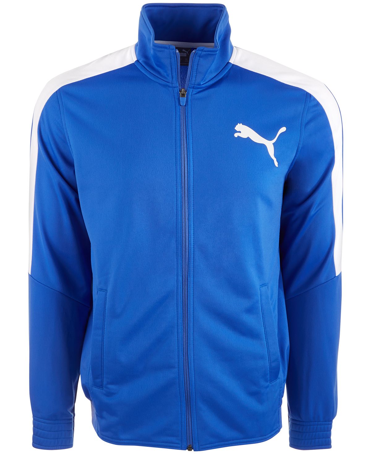 Puma Contrast-stripe Track Jacket Navy