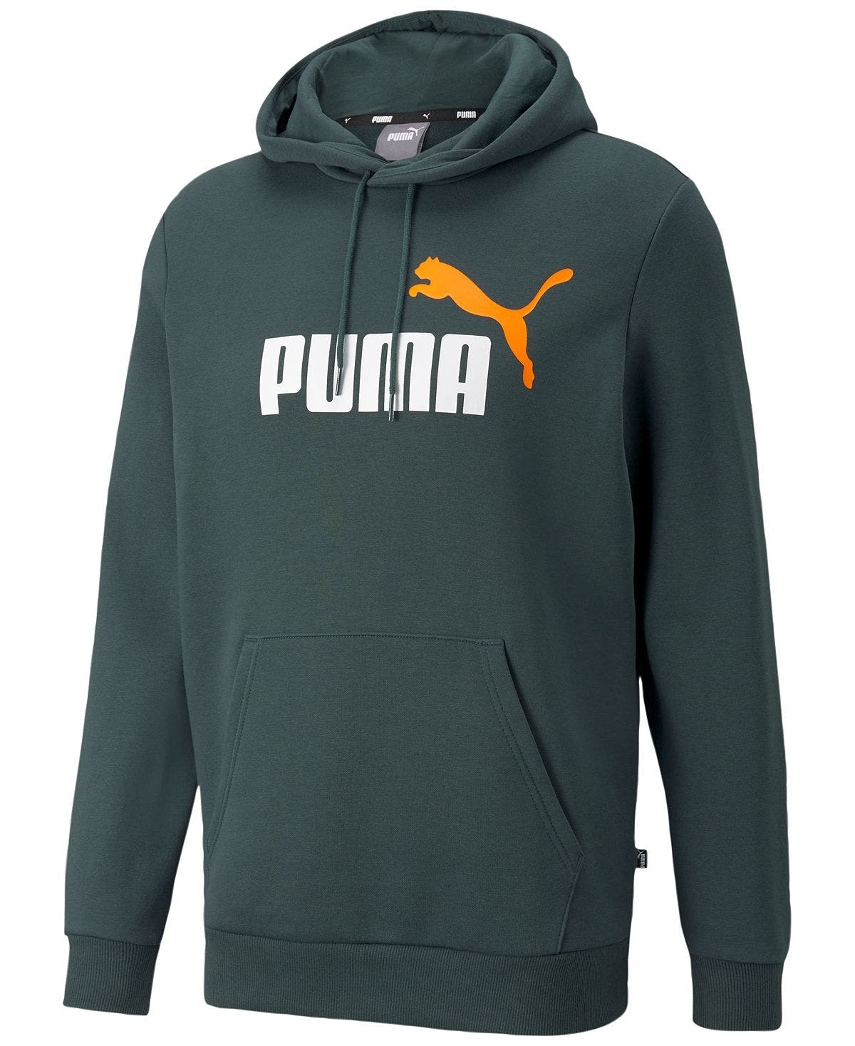 Puma Essentials Big-logo Hoodie Green Gables