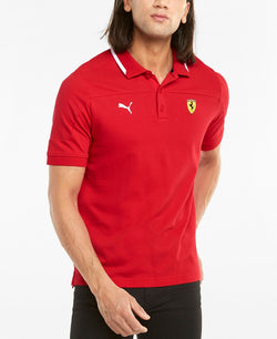 Puma Ferrari Race Polo Shirt Red thumbnail 1
