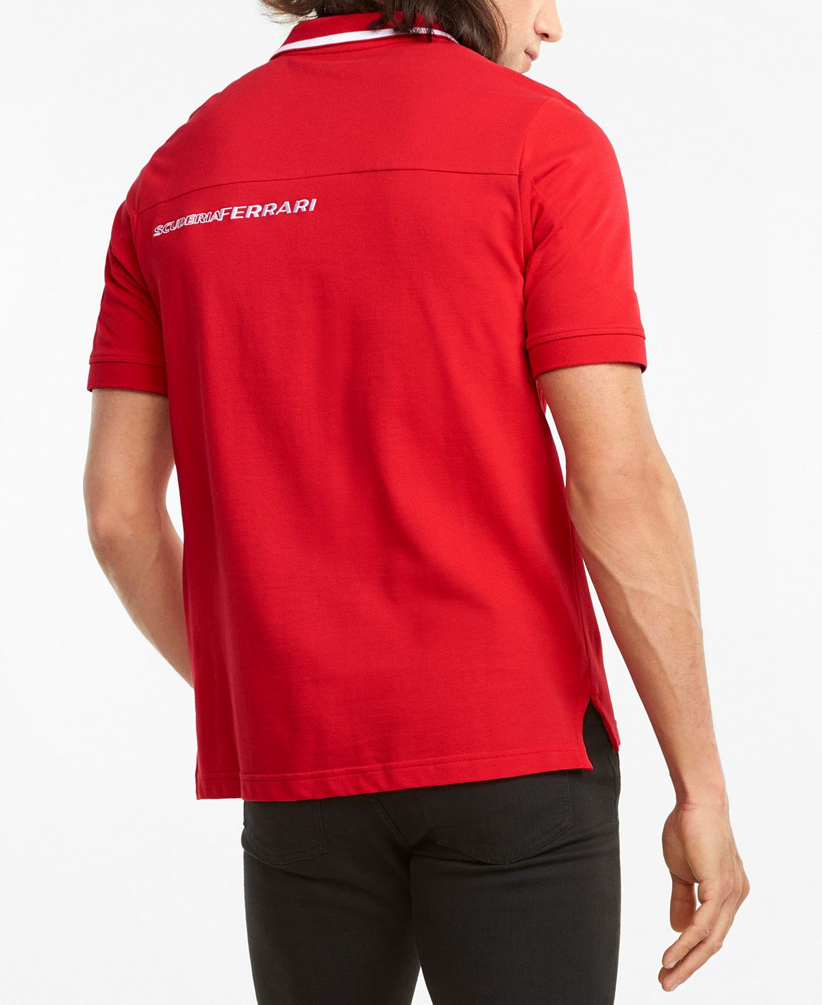 Puma Ferrari Race Polo Shirt Red