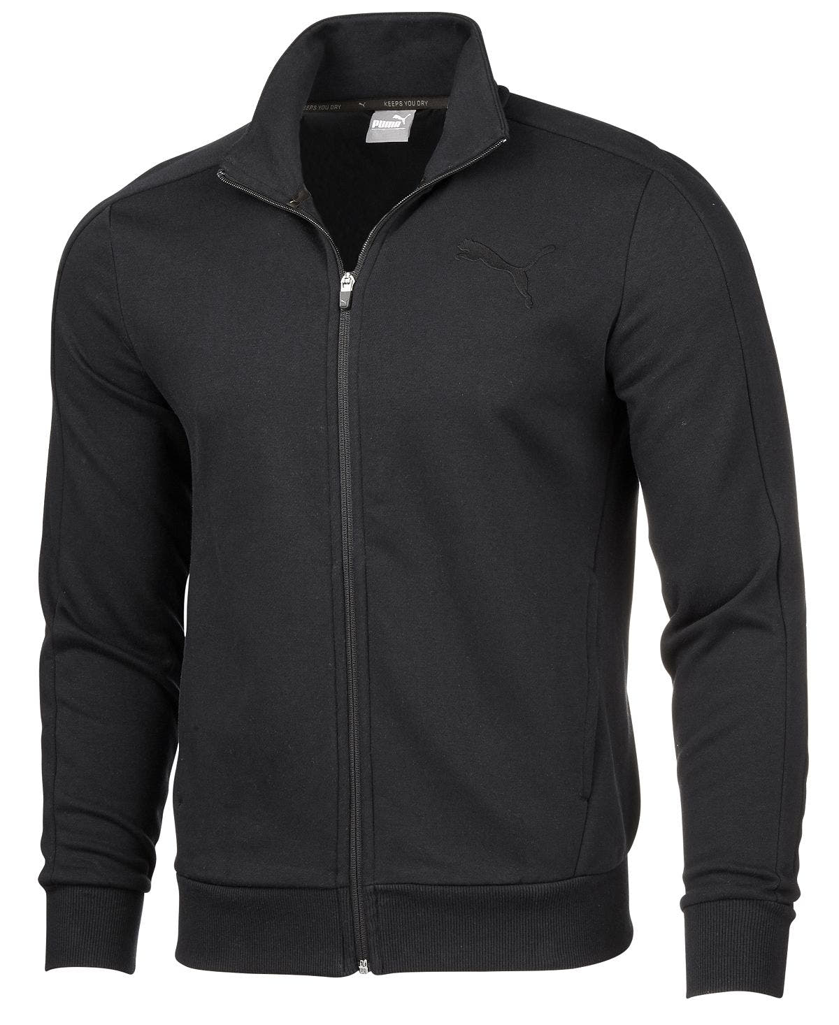 Puma Fleece Zip-front Track Jacket Puma Black