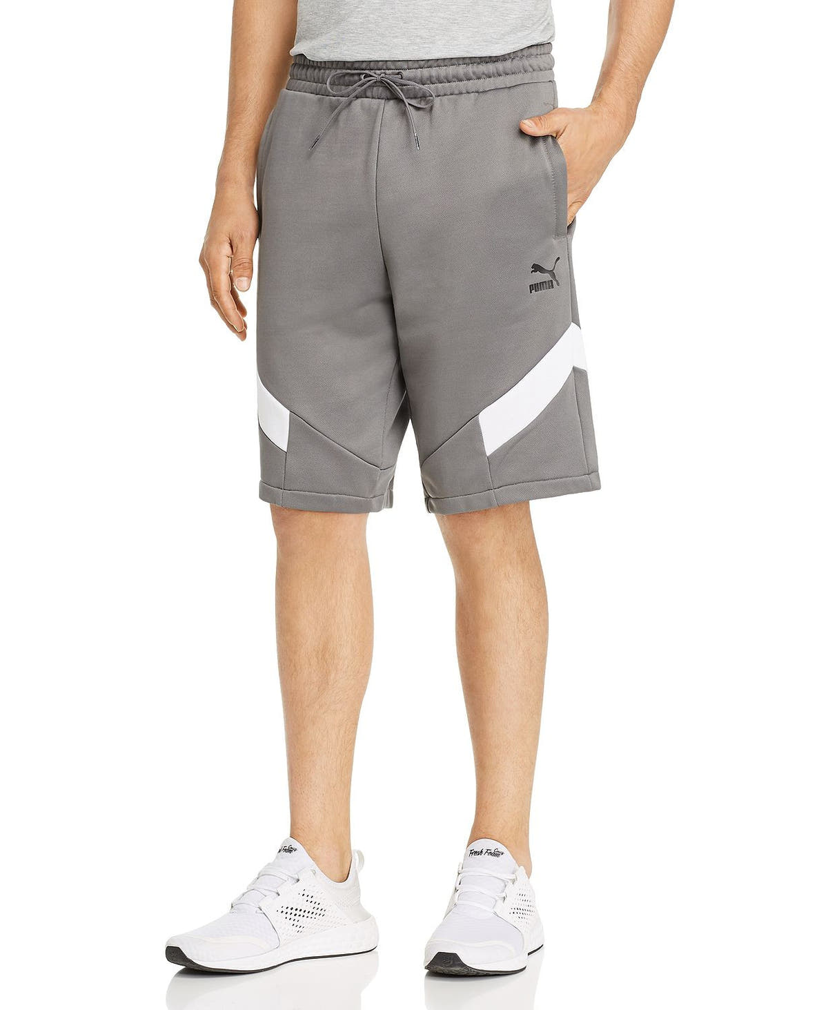 Puma Iconic Mcs Drawstring Shorts Smoked Pearl