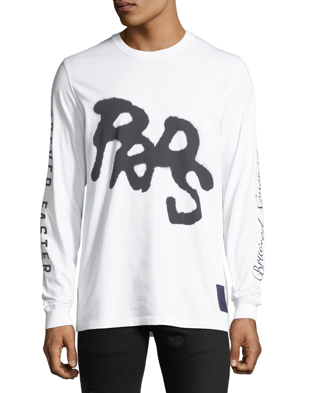 Puma Mens Bruised Never Broken Running Fitness T-Shirt puma white