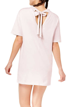 Puma Pearl Pink Cotton Bow T-Shirt Dress thumbnail 2
