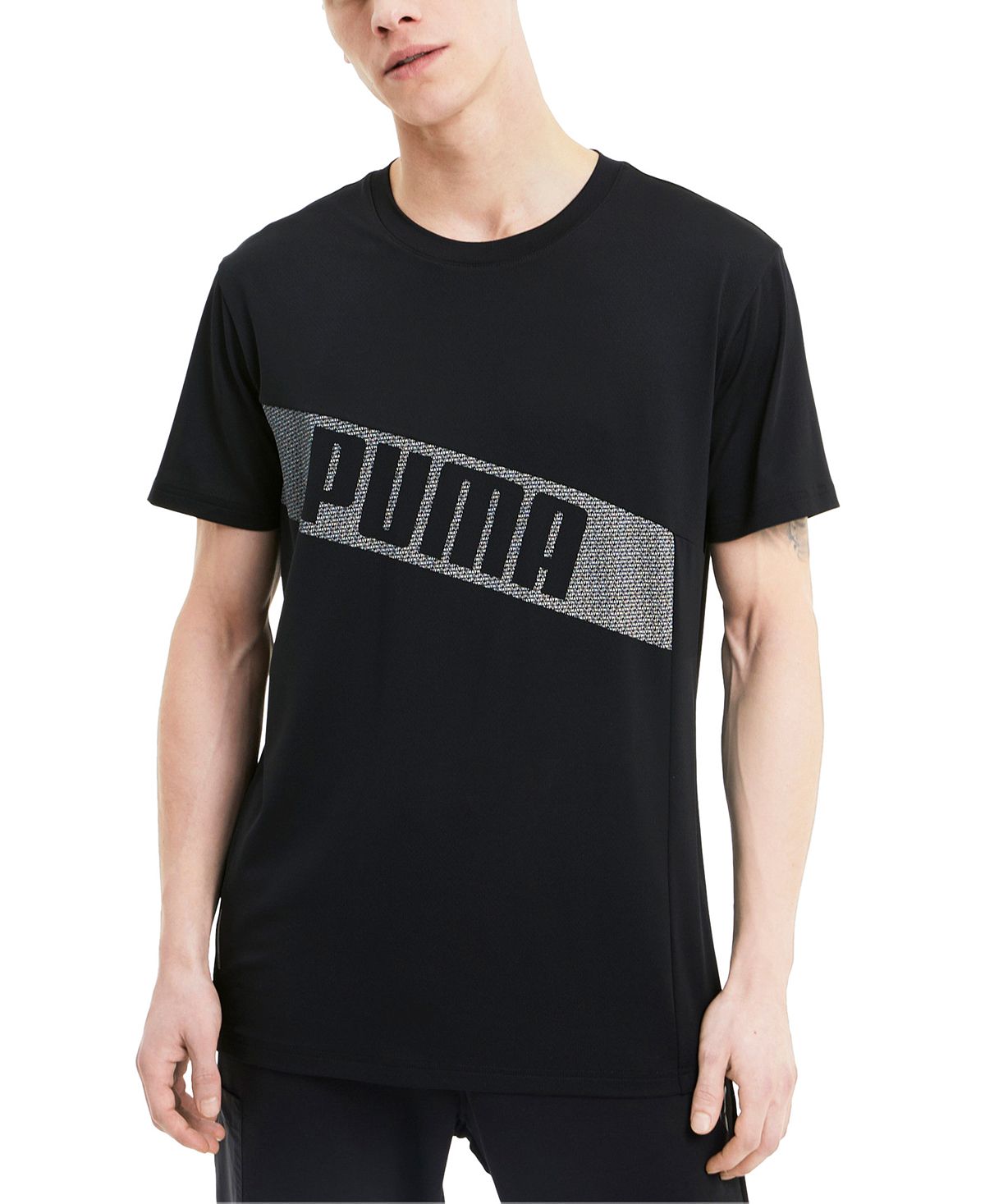 Puma Train Drycell Logo T-shirt Black