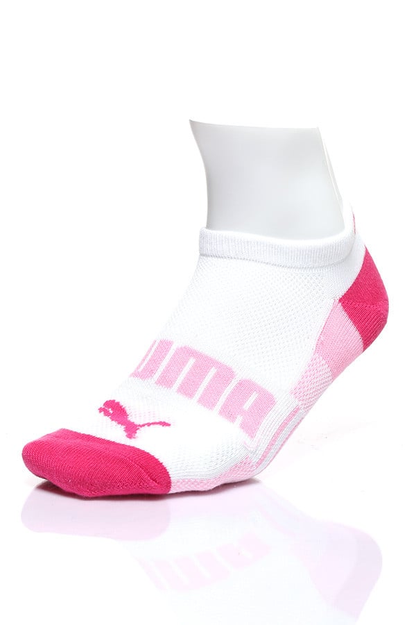 Puma White Strawberry No-Show Socks 3-Pack
