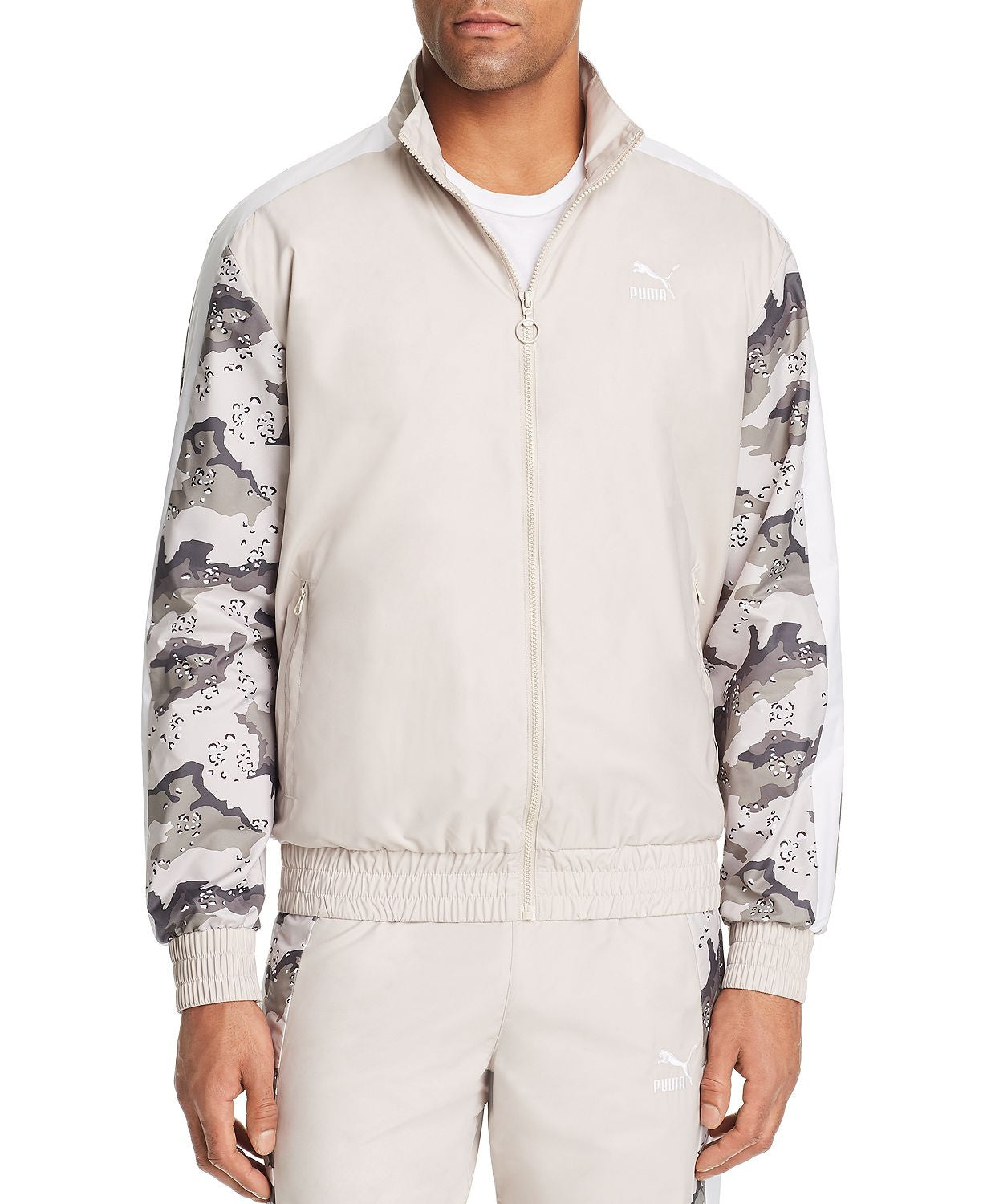 Puma Wild Pack Color-block Track Jacket Silver Gray