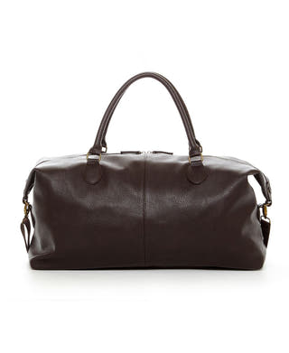 Px Gunner Vegan Leather Duffle Bag Brown