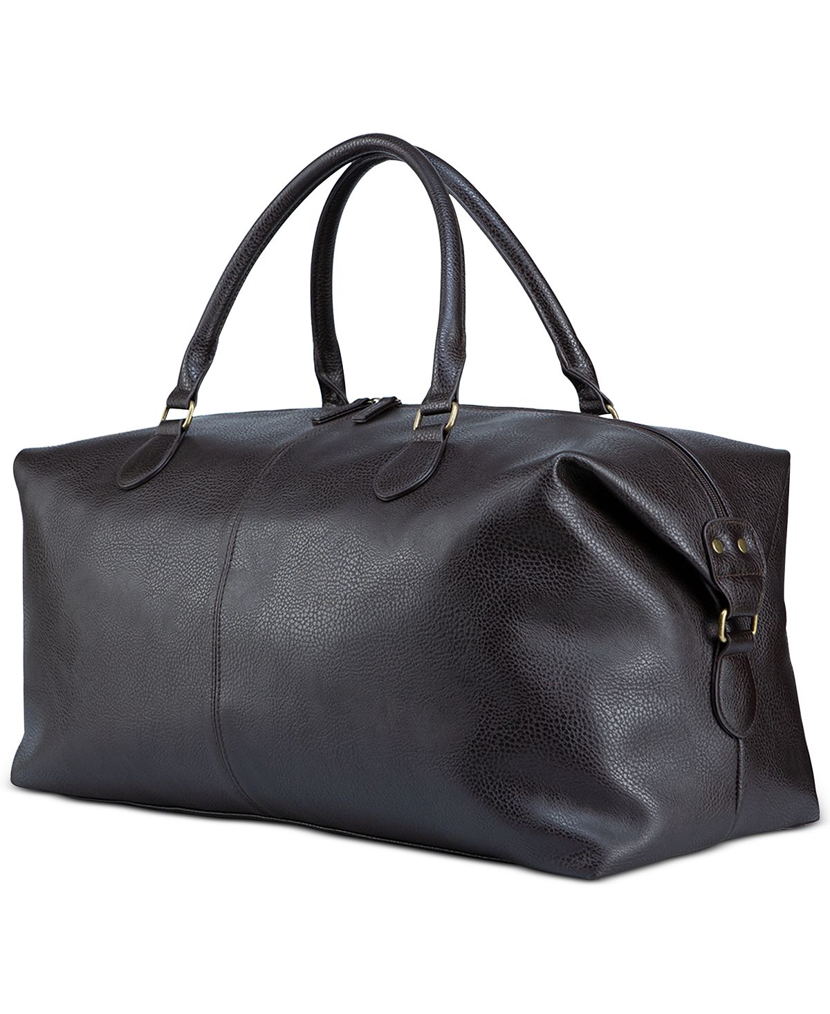 Px Gunner Vegan Leather Duffle Bag Brown CheapUndies