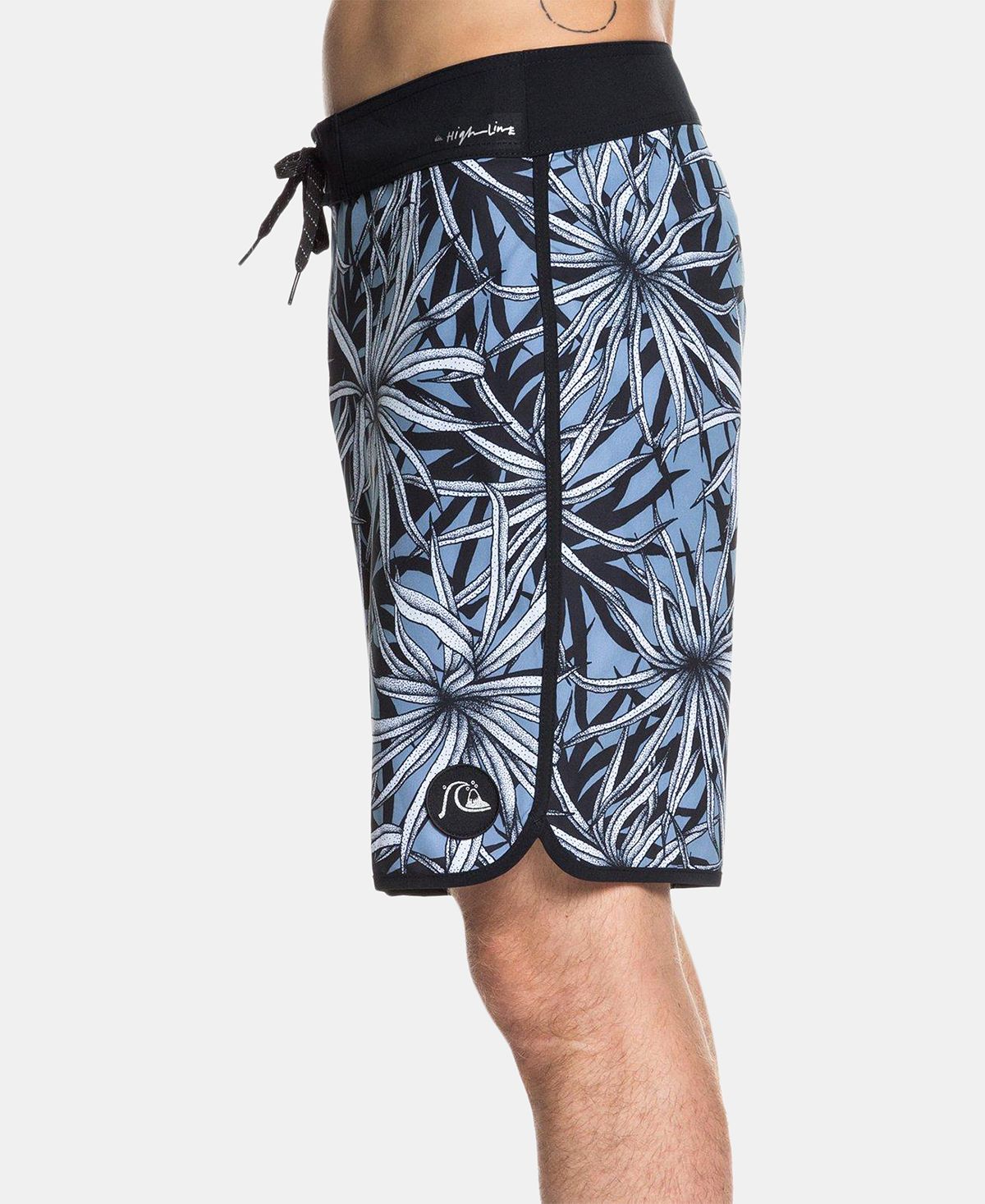 Quiksilver Highline Pandana Graphic 19" Board Shorts Stone Wash
