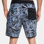 Quiksilver Highline Pandana Graphic 19" Board Shorts Stone Wash