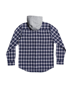 Quiksilver Snap Up Flannel Shirt Nightshadow Snap Up thumbnail 2