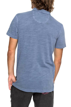 Quiksilver Vintage Indigo New Everyday Sun Cruise Polo Shirt thumbnail 4