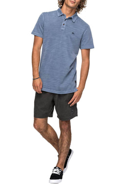 Quiksilver Vintage Indigo New Everyday Sun Cruise Polo Shirt thumbnail 2