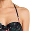 RACHEL by Rachel Roy Garden Floral Underwire Bikini Top in Black