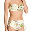 RACHEL by Rachel Roy Yellow Summer Floral Underwire Bikini Top