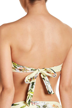 RACHEL by Rachel Roy Yellow Summer Floral Underwire Bikini Top thumbnail 3