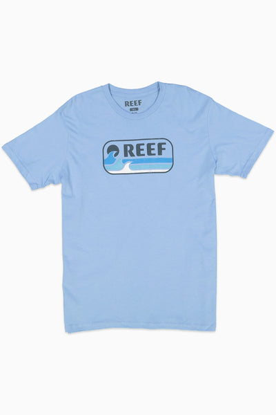 REEF Mens Serve Short White Cap Blue