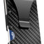 RFID Blocking Carbon Fibre Slim Card Holder W/ Money Clip