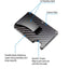 RFID Blocking Carbon Fibre Slim Card Holder W/ Money Clip
