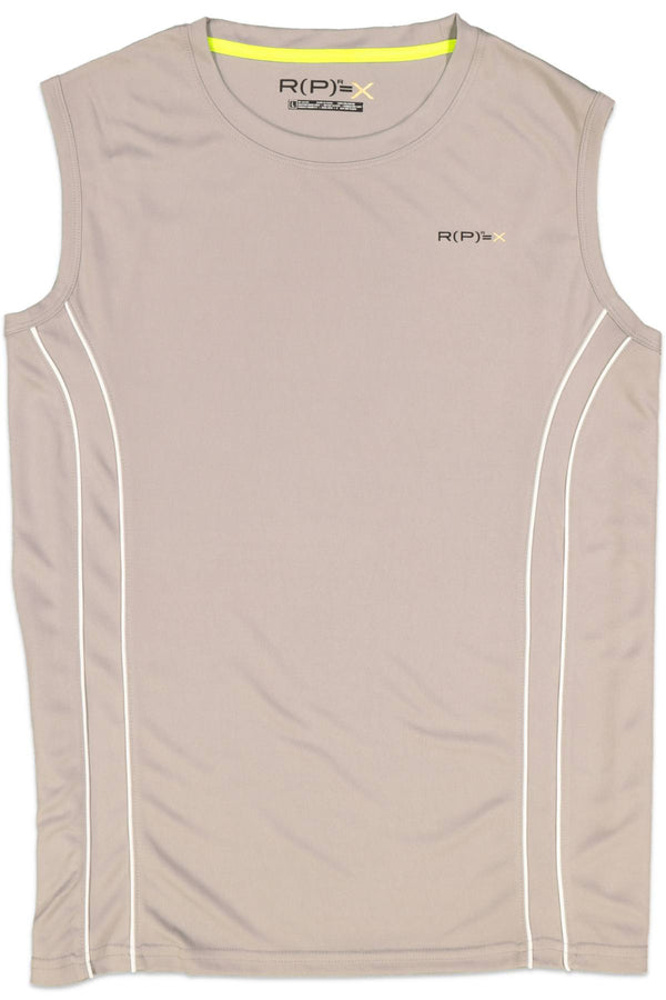 RPX Grey Crew-Neck Muscle Tank