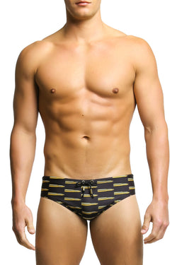 Radical Element Black Ammo Gary Swim Brief thumbnail 1
