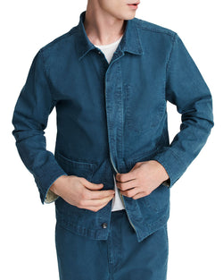 Rag & Bone Reed Regular Fit Skate Jacket Blue Sandstone thumbnail 1