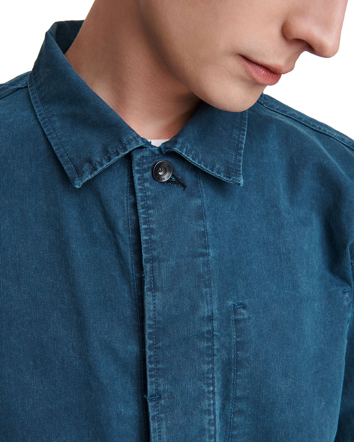 Rag & Bone Reed Regular Fit Skate Jacket Blue Sandstone