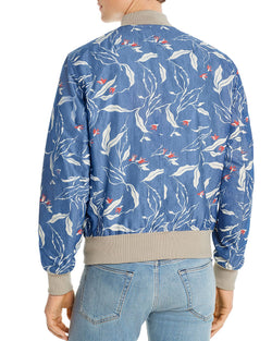 Rag & Bone Reversible Manston Slim Fit Jacket Indigo/Floral thumbnail 2