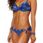 Raisins Black/Blue Moonshadow In Your Dreams Underwire Push-Up Bikini Top