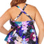 Raisins Curve Trendy Plus Juniors' Lagide Printed Atlantic Tankini Top Multi