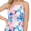 Raisins Juniors' High-neck Tankini Top Blue