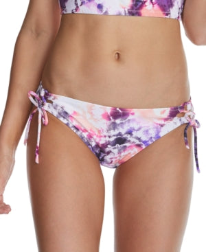 Raisins Juniors' Torquay Printed Sweet Side-Tie Hipster Bikini Bottoms