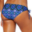 Raisins Sweet Pea In Your Dreams Tribal Side Tie Bikini Bottom in Blue Print