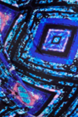 Raisins Sweet Pea In Your Dreams Tribal Side Tie Bikini Bottom in Blue Print thumbnail 4