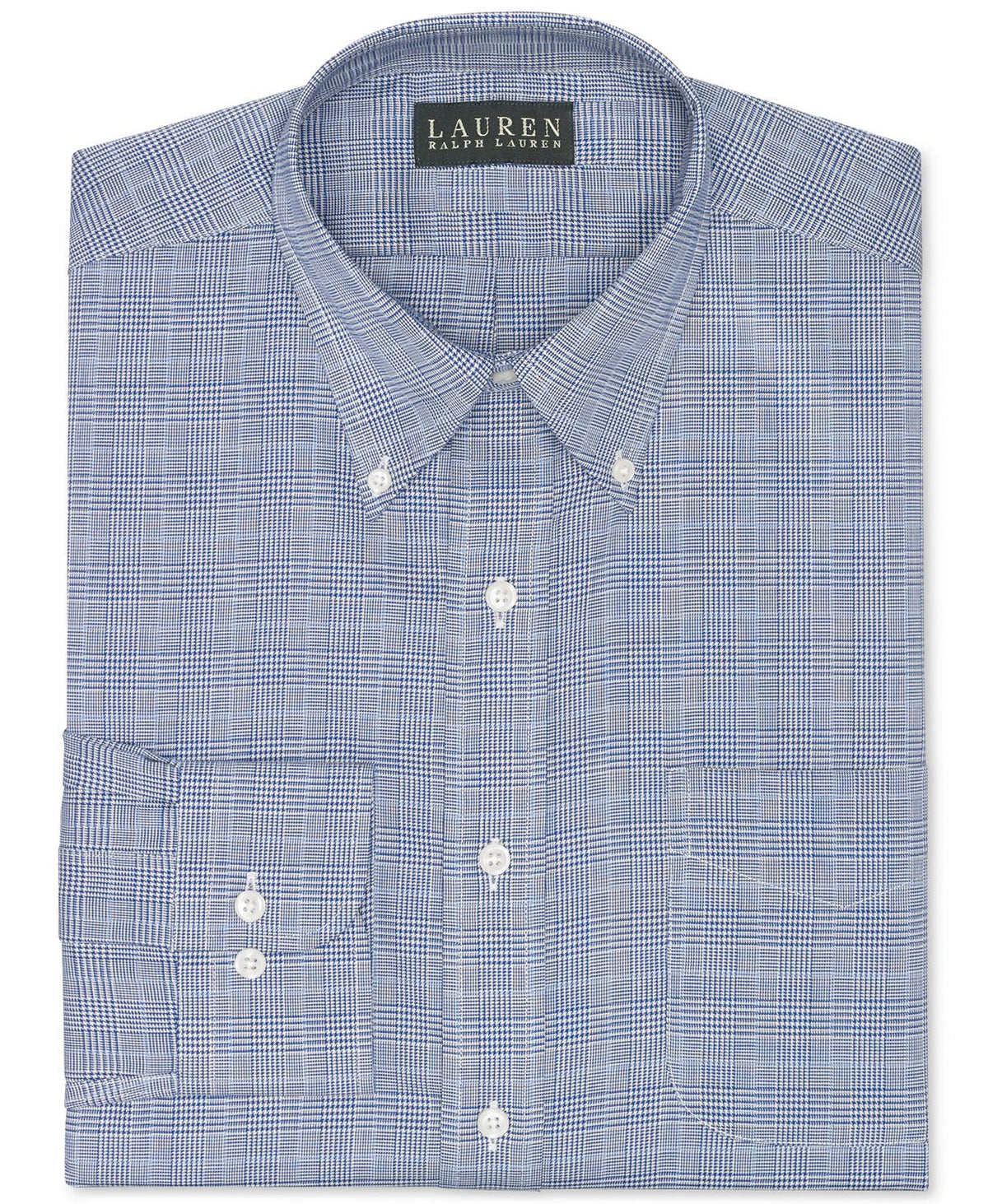 Ralph Lauren Non-iron Light Blue Plaid Dress Shirt Light Blue – CheapUndies