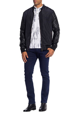Recess Jeans Indigo Solid Stretch Slim Jean thumbnail 3