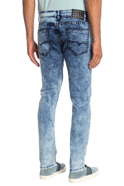 Recess Jeans Light Blue Solid Stretch Slim Jean thumbnail 3