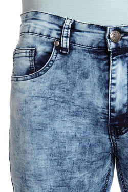 Recess Jeans Light Blue Solid Stretch Slim Jean thumbnail 4