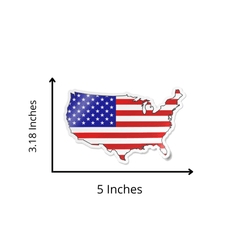 Red White & Blue USA Magnet thumbnail 2