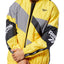 Reebok Cl V Color-block Track Jacket Toxic Yellow