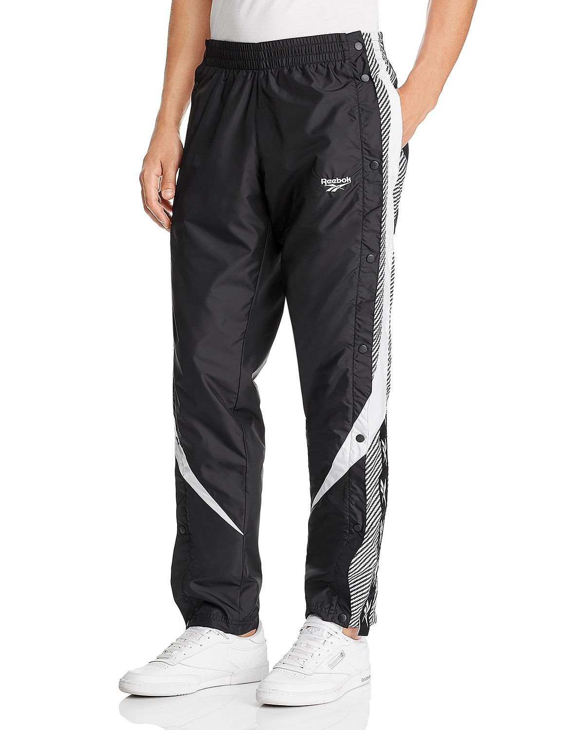 Reebok Cl V Snap-side Track Pants Black