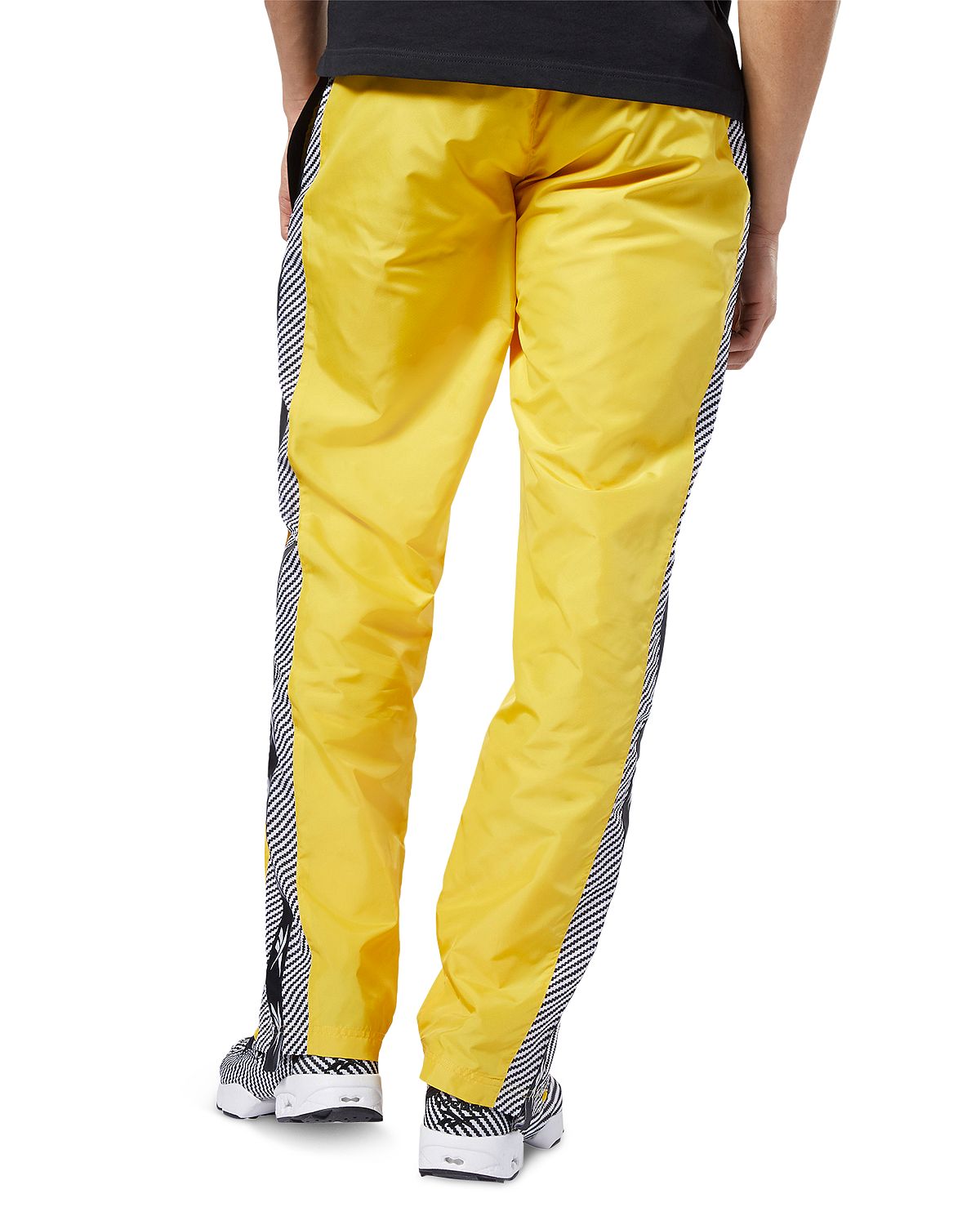 Reebok Cl V Snap-side Track Pants Toxic Yellow