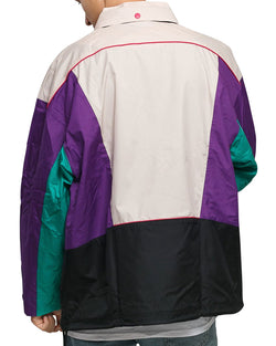 Reebok Color-block Half-zip Trail Jacket Purple/Multi thumbnail 2