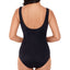Reebok Colorblocked One-piece Swimsuit Colorblock Black/White