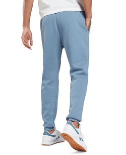 Reebok Fleece Joggers Blue Slate thumbnail 2