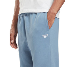 Reebok Fleece Joggers Blue Slate thumbnail 3