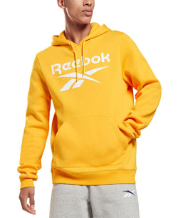 Reebok Logo-print Fleece Hoodie Semi Solar Gold thumbnail 1