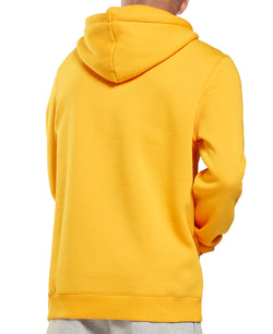 Reebok Logo-print Fleece Hoodie Semi Solar Gold thumbnail 2