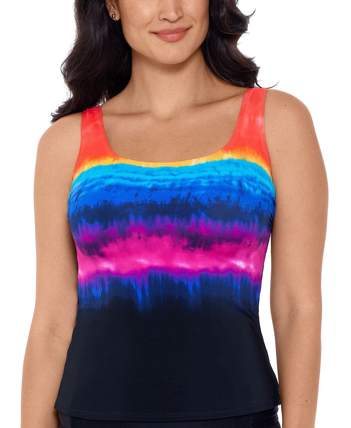 Reebok Party In My Cabana Tankini Top Multi
